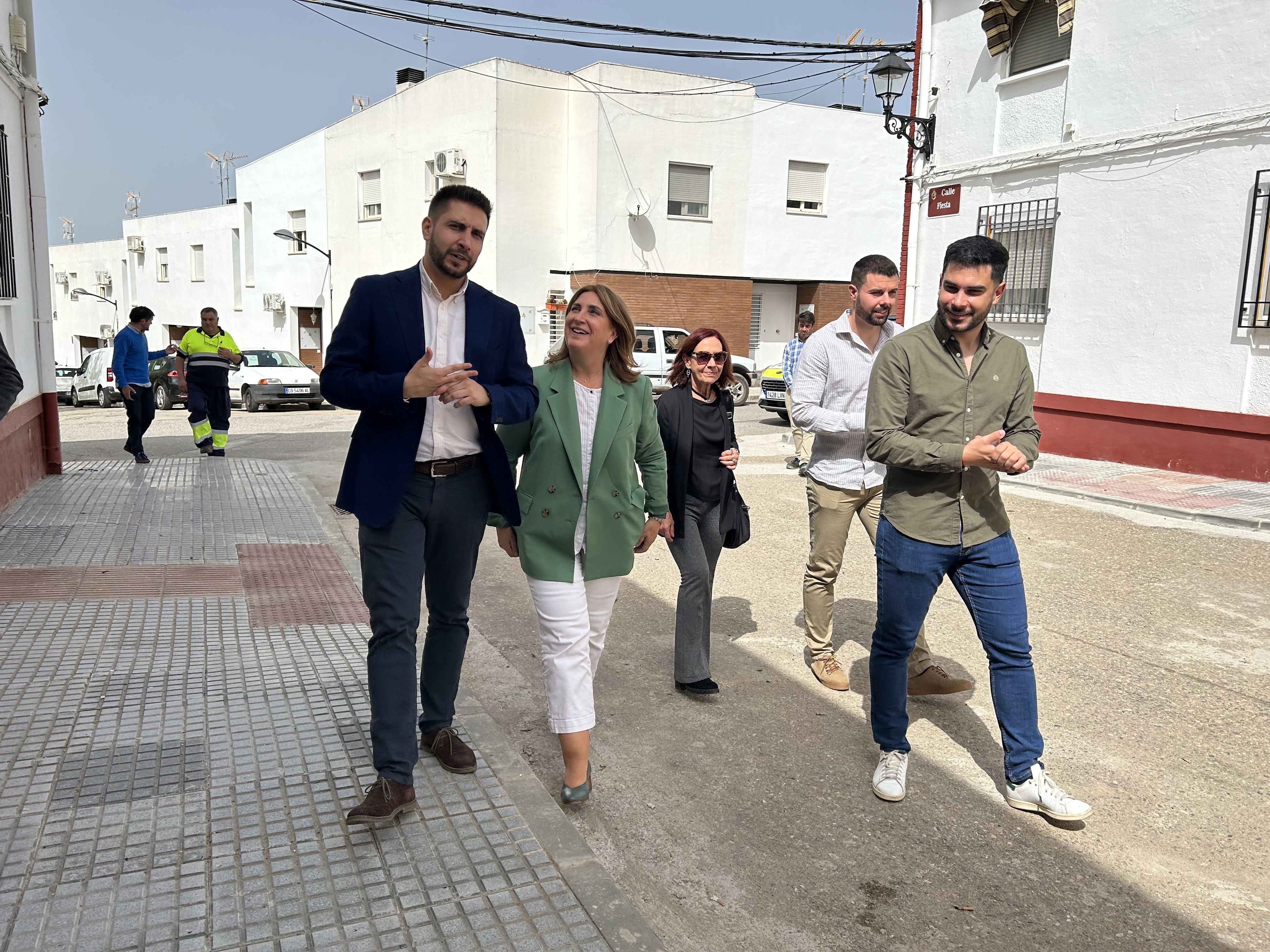 Finalizan obras de reforma en la calle Fiesta de Peñarroya-Pueblonuevo