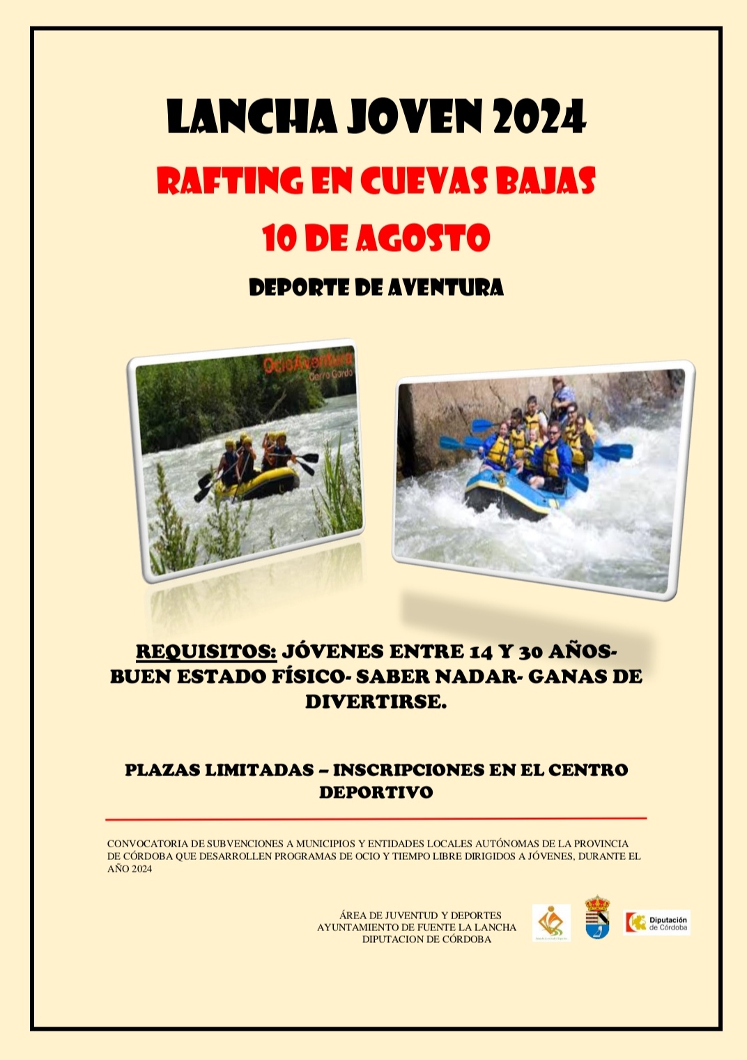 RAFTING EN RÍO GENIL