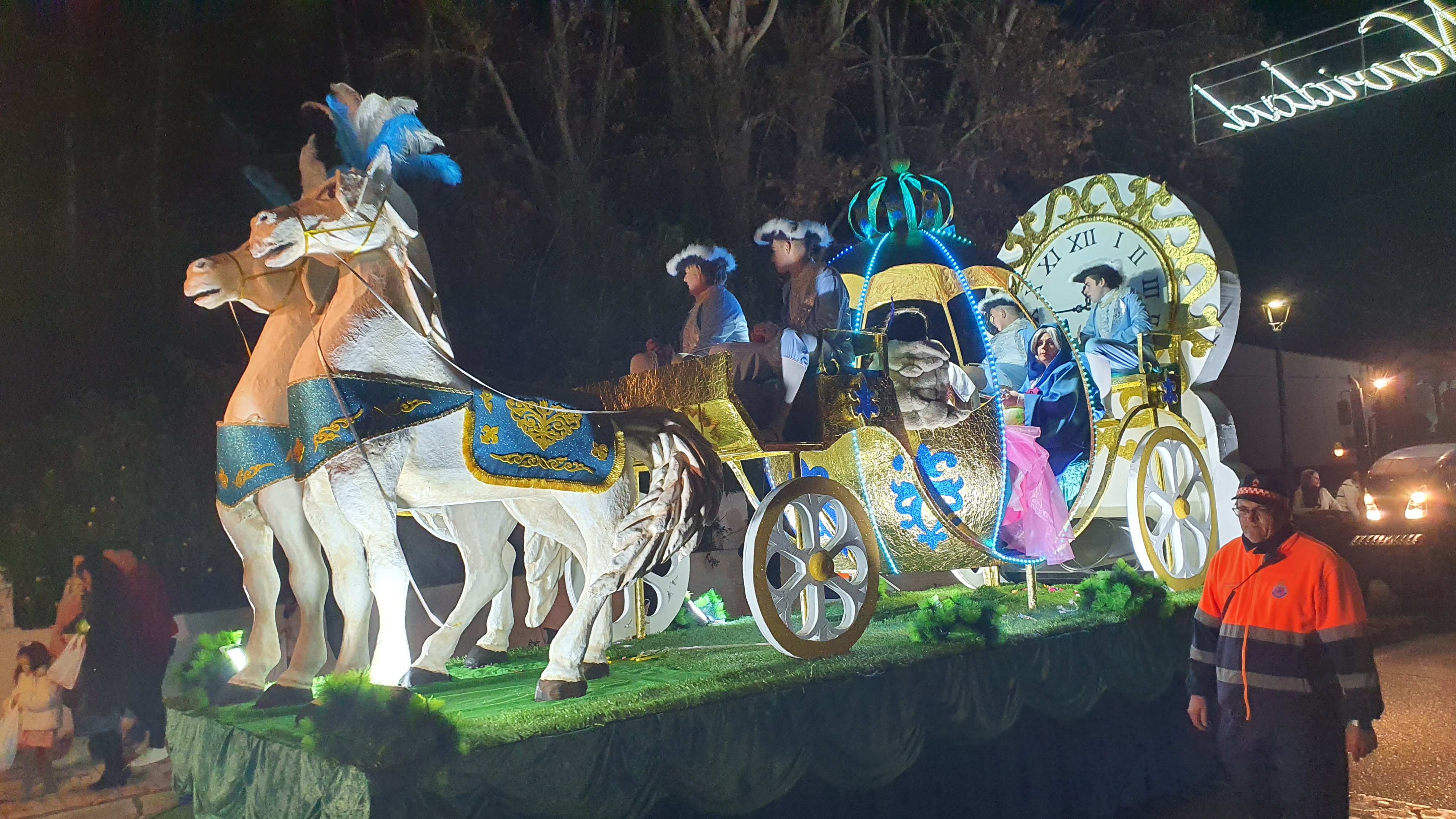 Concurso de carrozas de la Cabalgata de Reyes Magos