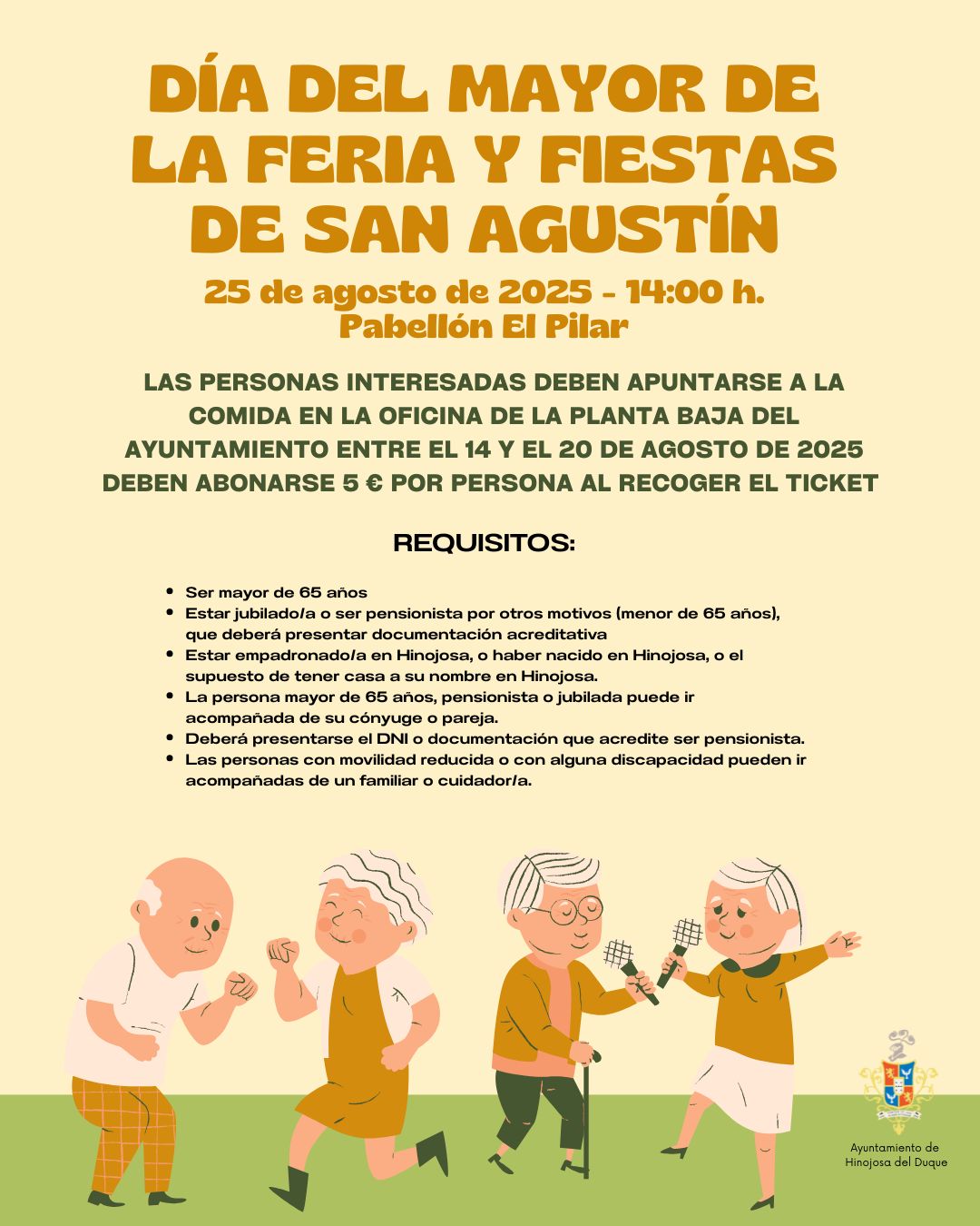 DÍA DEL MAYOR DE LA FERIA Y FIESTAS DE SAN AGUSTÍN