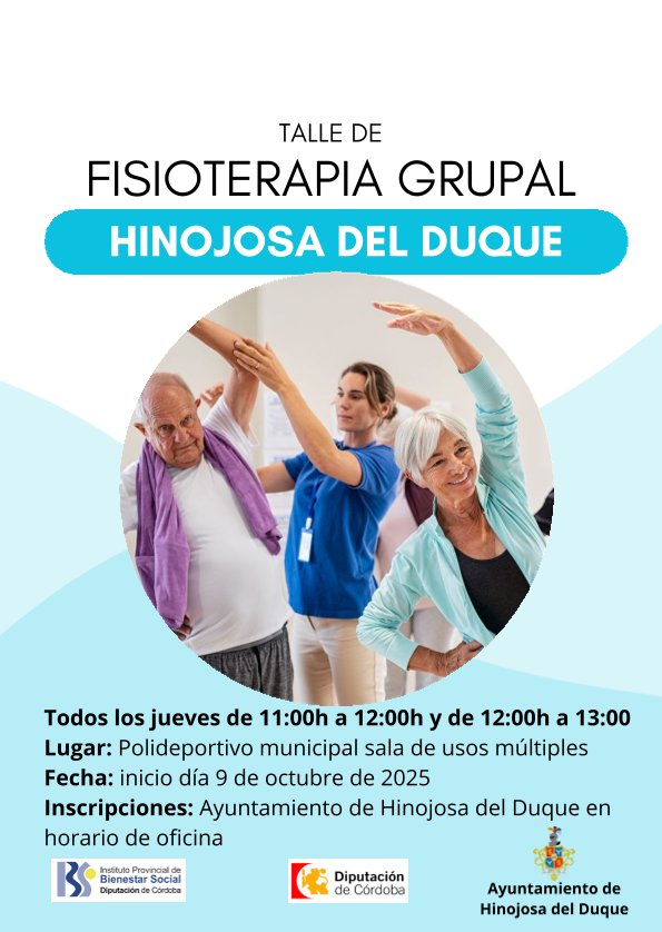 TALLER DE FISIOTERAPIA GRUPAL