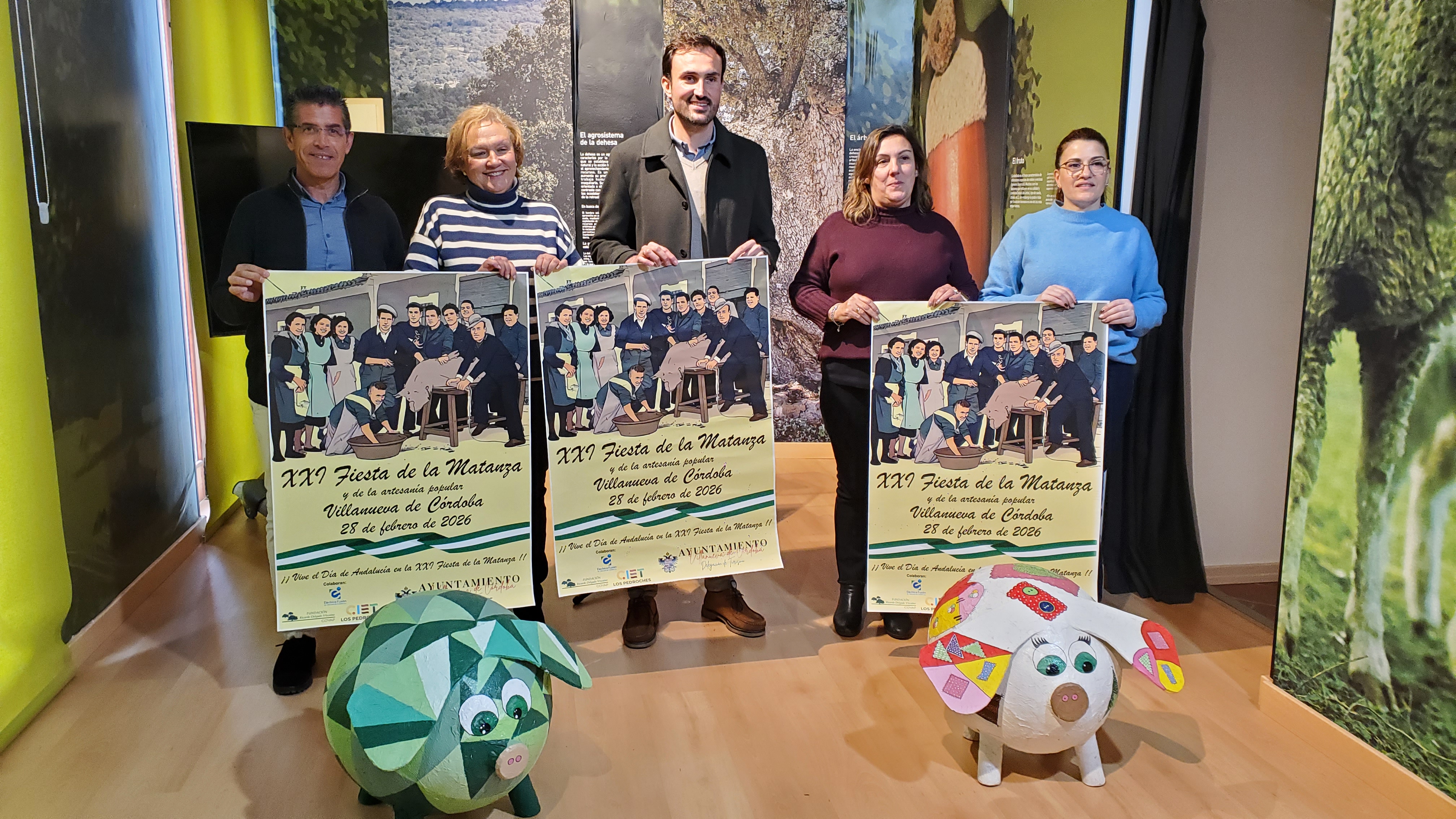 Villanueva de Córdoba celebra el 28 de febrero la XXI Fiesta de la Matanza y la Artesanía Popular