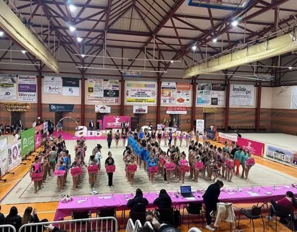 Cerca de 500 gimnastas impulsan la proyección deportiva y económica en Lourdes Mohedano