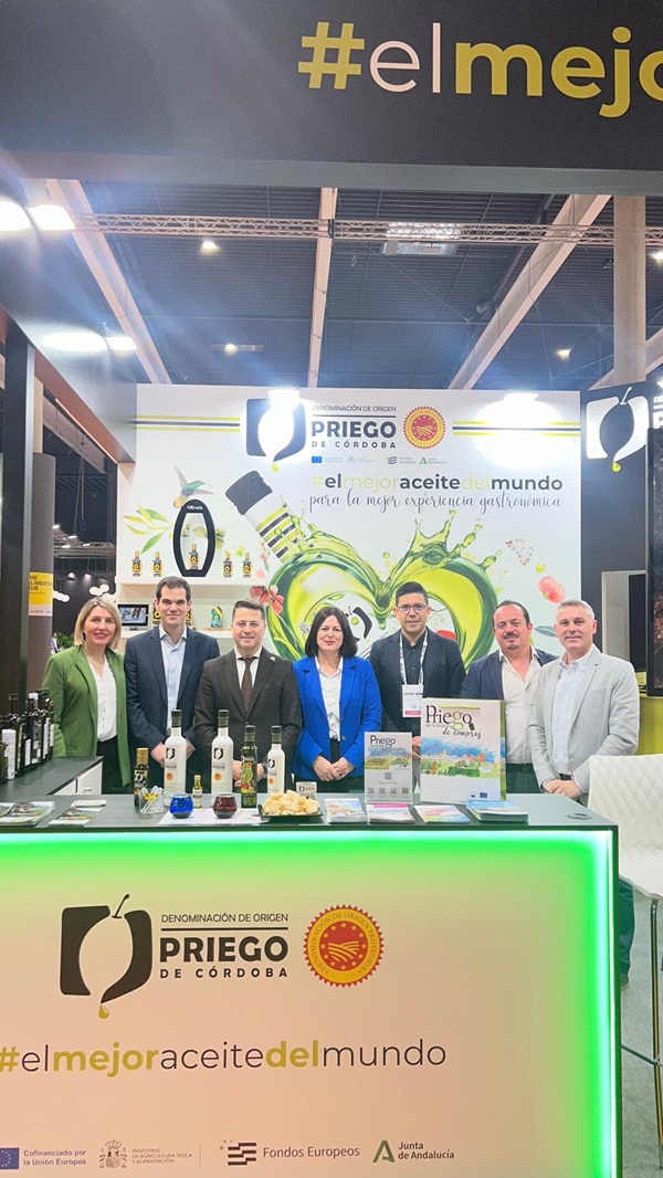 DOP Priego de Córdoba impulsa exportación a Asia y oleoturismo en Alimentaria 2026