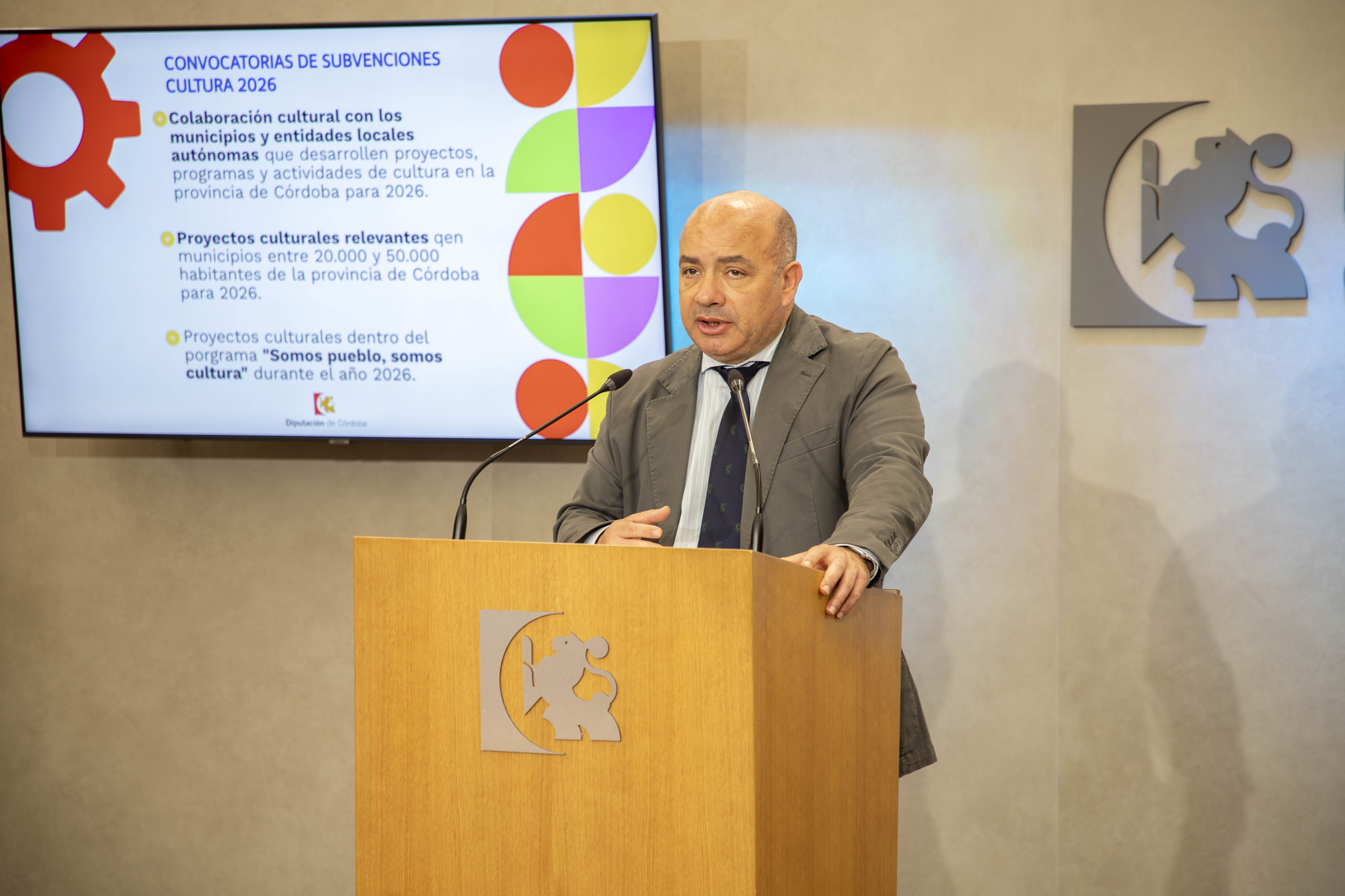Diputación de Córdoba: 1,45 M€ para cultura, 1,25 M€ a ayuntamientos y 200.000€ a asociaciones