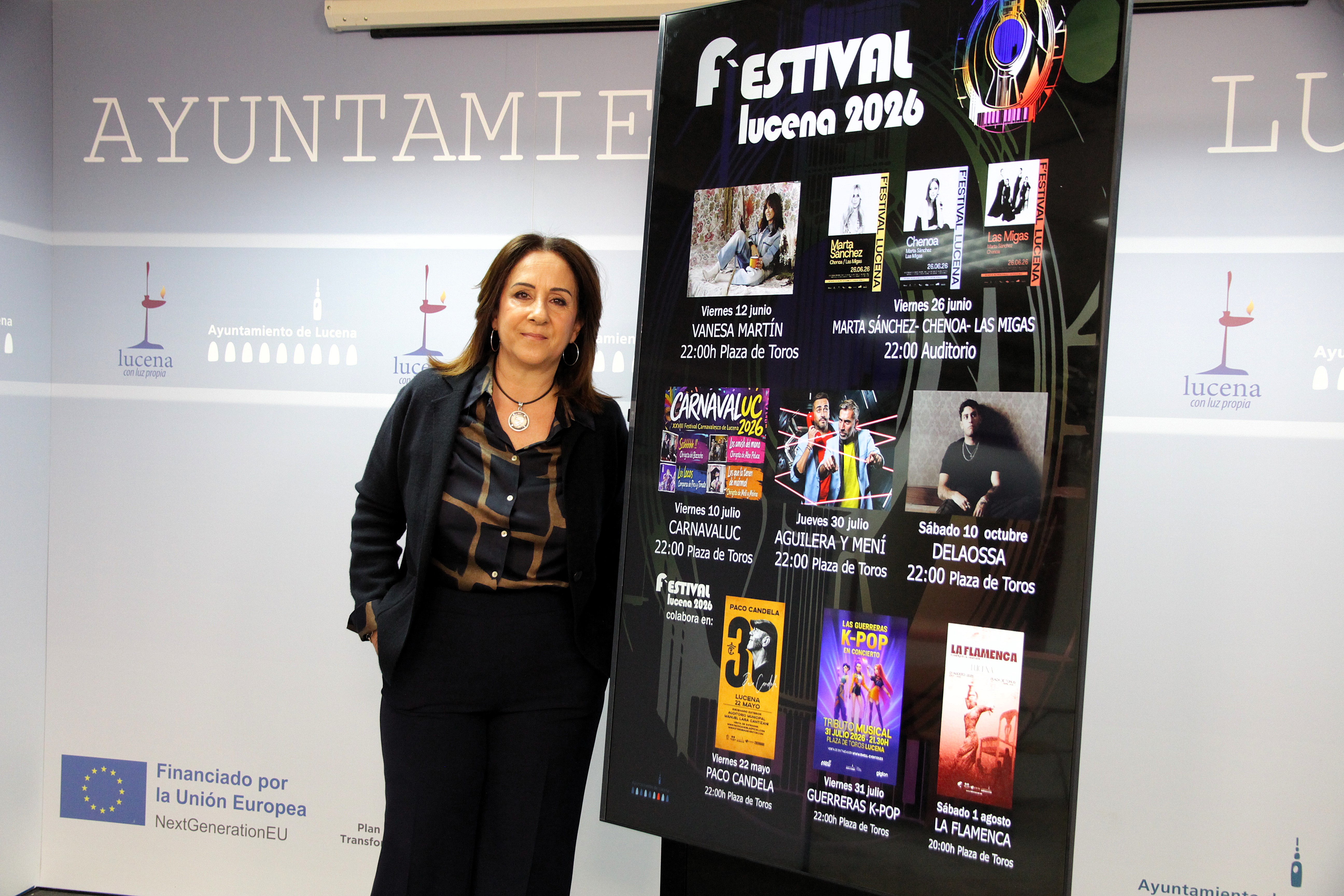 Delaossa clausura F’Estival Lucena el 10 de octubre en la Plaza de Toros