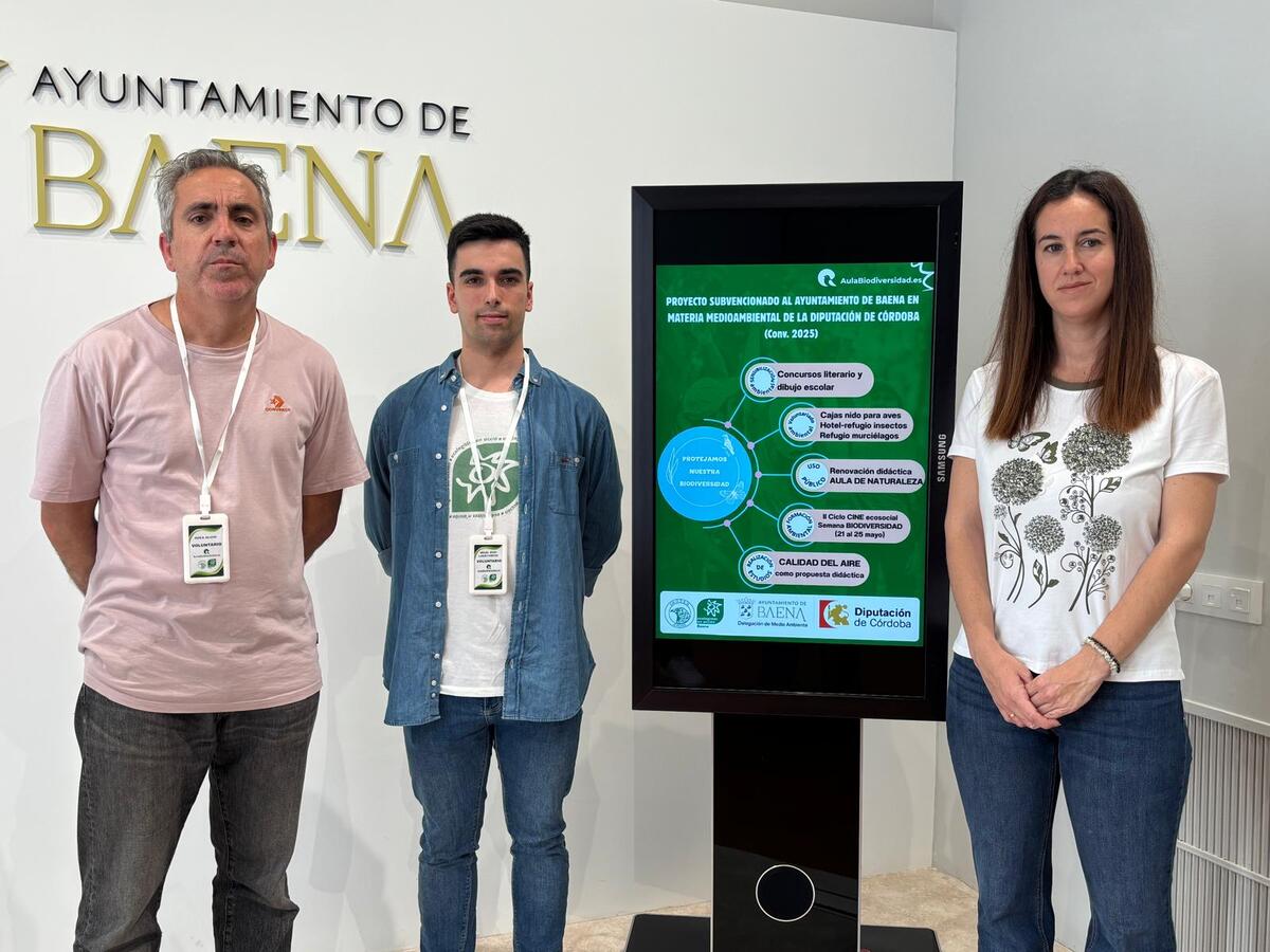 Baena impulsa programa de biodiversidad con Ecologistas y Diputación (21-25 mayo)