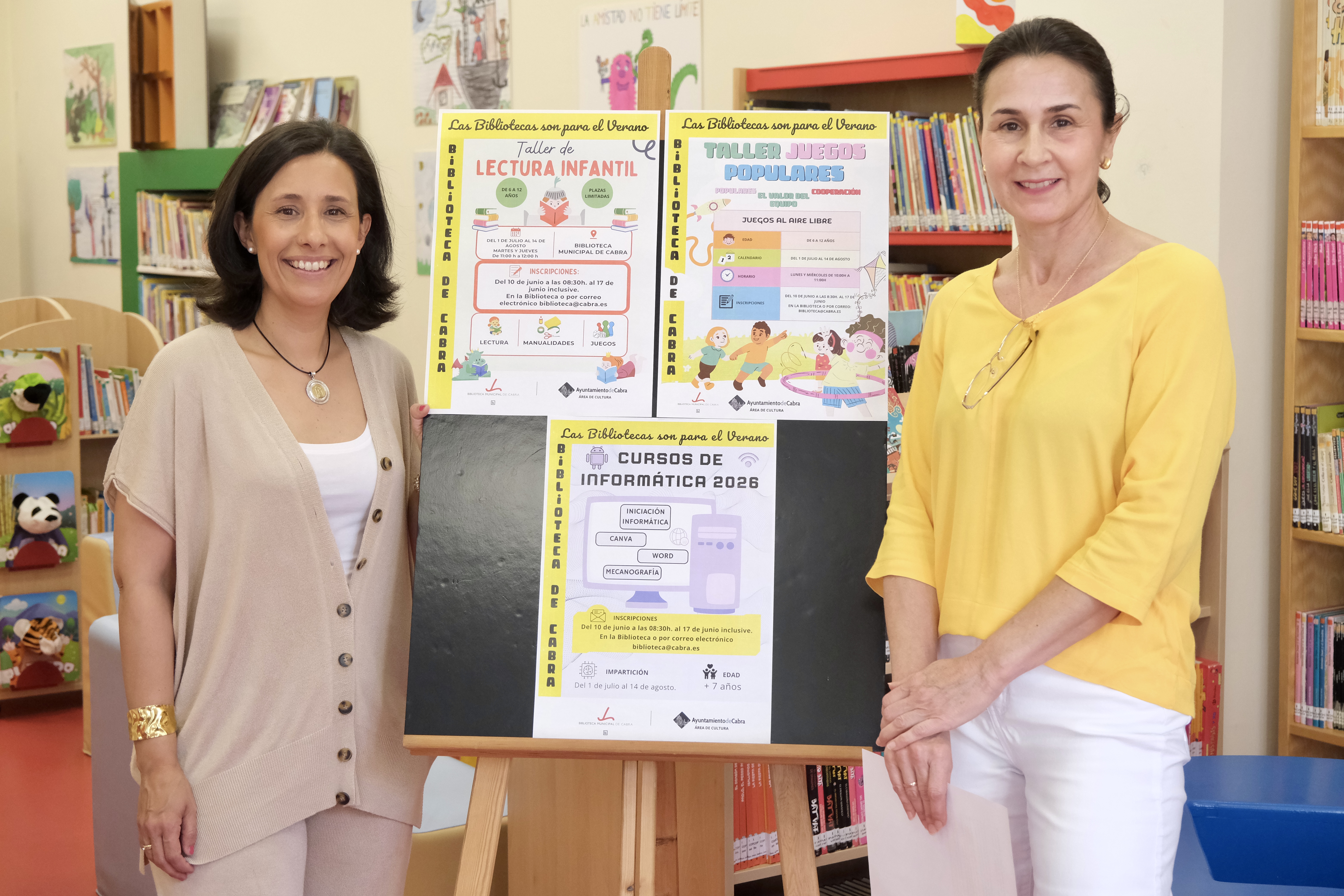 Talleres de verano en biblioteca Juan Soca para niños (1 jul-14 ago); inscripciones 10-17 jun