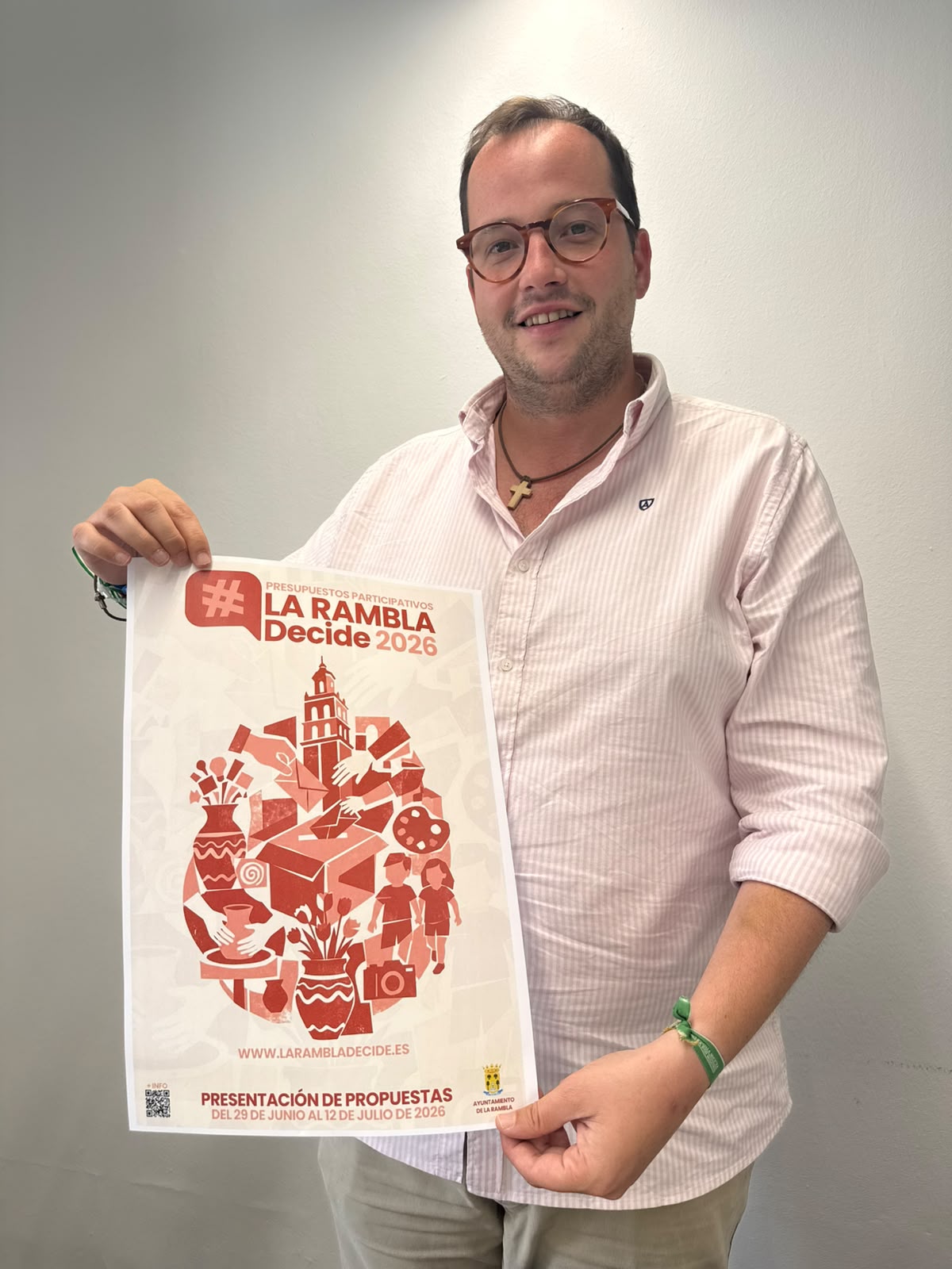 La Rambla abre presupuestos participativos 2026 con 50.000 €; propuestas 29 jun-12 jul