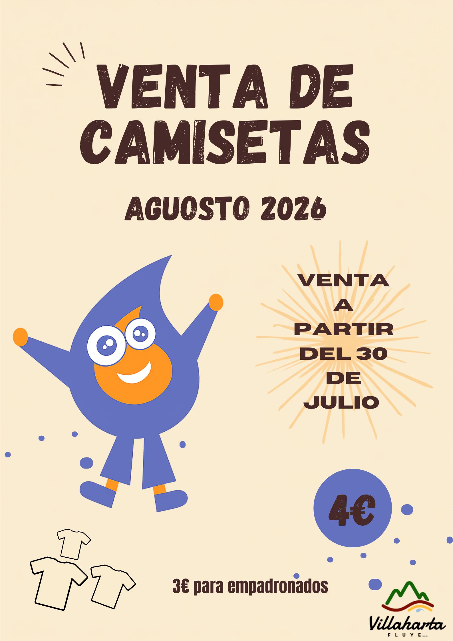 CAMISETAS AGUOSTO