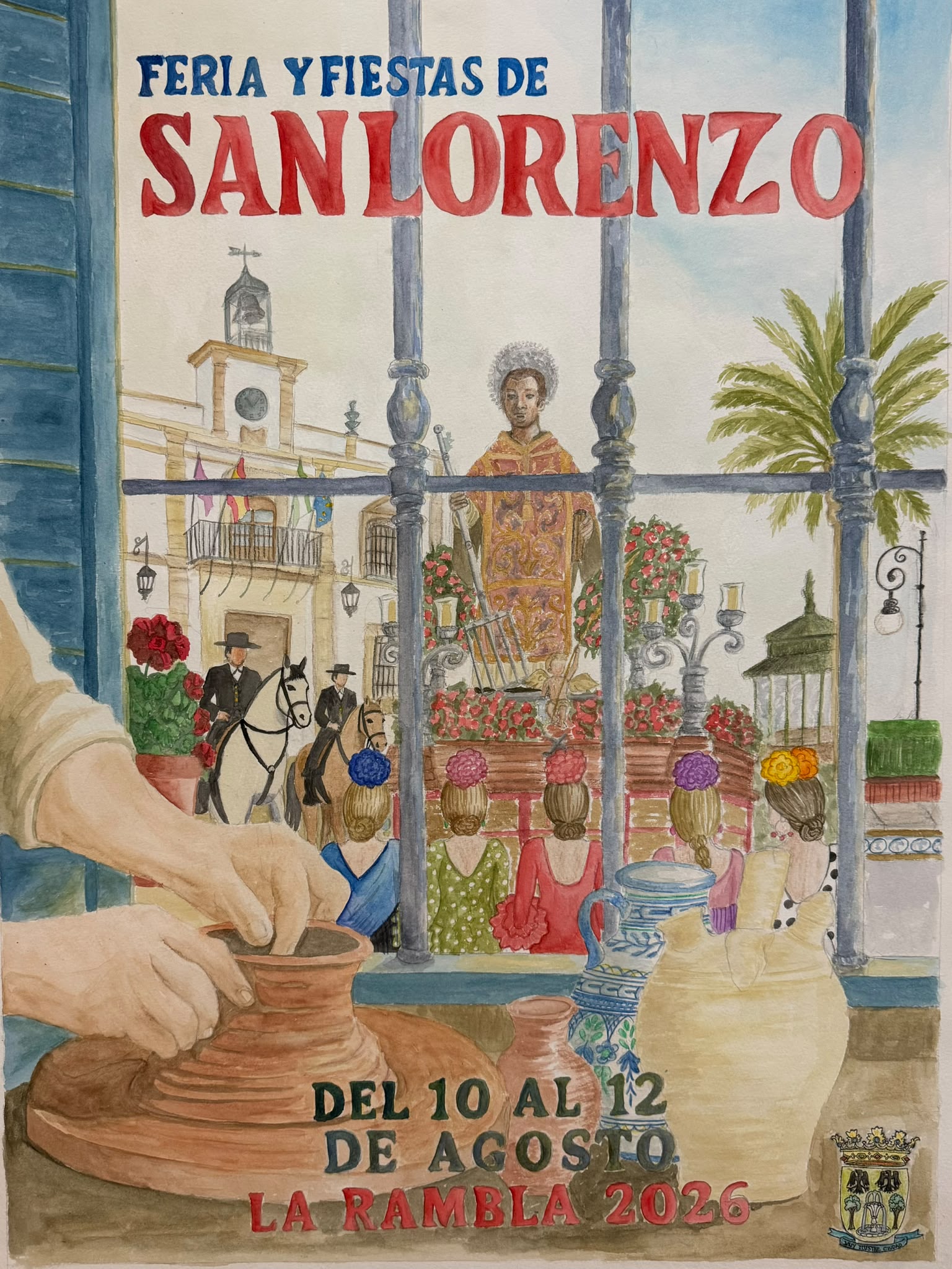 «La ventana del alfarero», de María Rojas Quintela, gana el cartel de San Lorenzo 2026