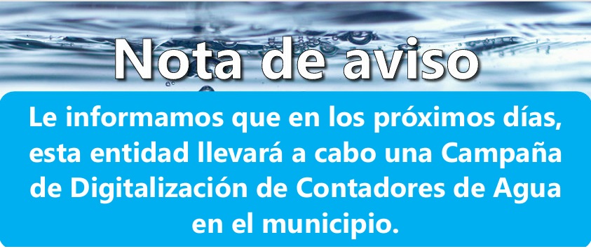 Municipio impulsa digitalización de contadores para detectar fugas y lecturas en tiempo real