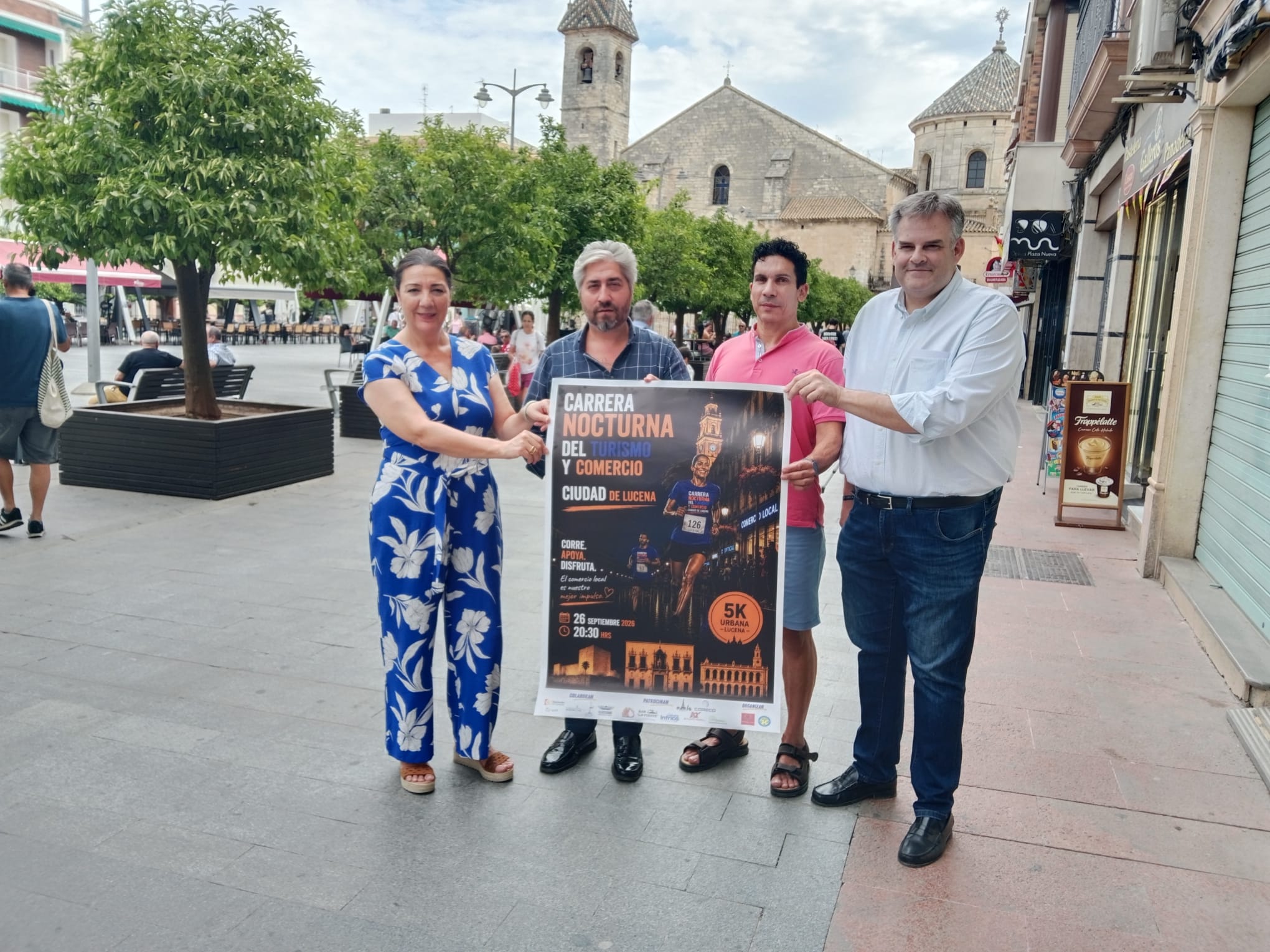 Lucena celebra el 26-S una carrera nocturna de 5 km para impulsar turismo y comercio